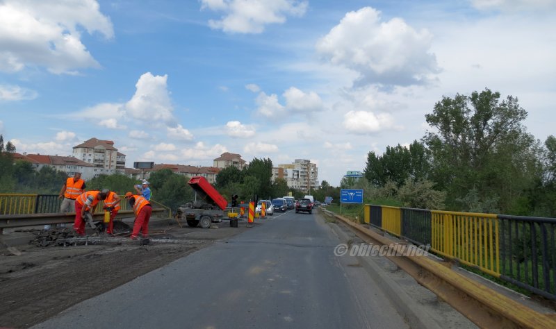 Circulaţie îngreunată pe DN21, la intrarea în Slobozia