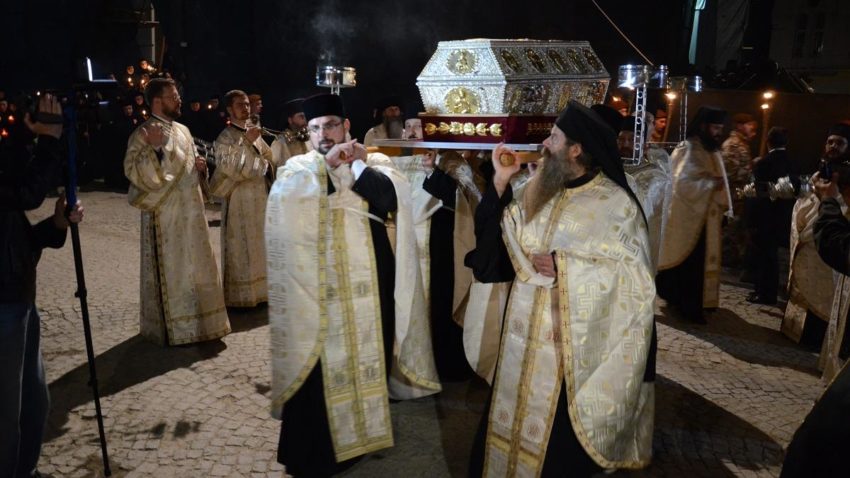 Procesiune religioasă la Mangalia
