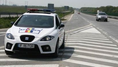 Vitezoman surpins de Radar pe Autostrada Soarelui