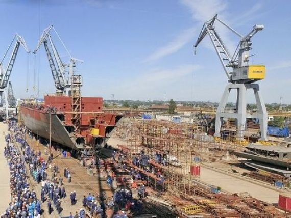 Disponibilizare colectivă la Şantierul naval din Tulcea