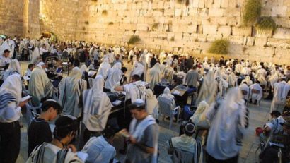Evreii sărbătoresc Yom Kippur, Ziua Ispăşirii