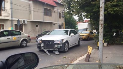 Accident rutier în zona centrală a Constanţei