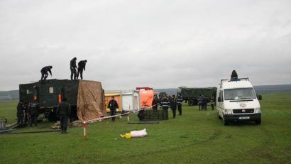 (FOTOREPORTAJ) Imagini spectaculoase de la exerciţiul antinuclear AXIOPOLIS 2015