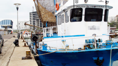 FOTO/VIDEO – 7 tone de rapană şi un pescador evaluat la 80.000 de euro, confiscate în Portul turistic Tomis