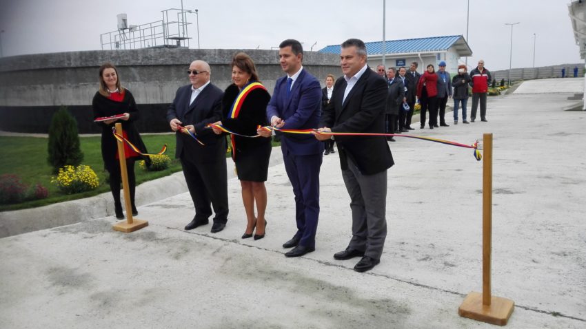 Staţie de epurare a apei uzate la Mihail Kogălniceanu