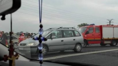 (UPDATE) Cinci victime. Accident rutier grav la ieşirea din Constanţa