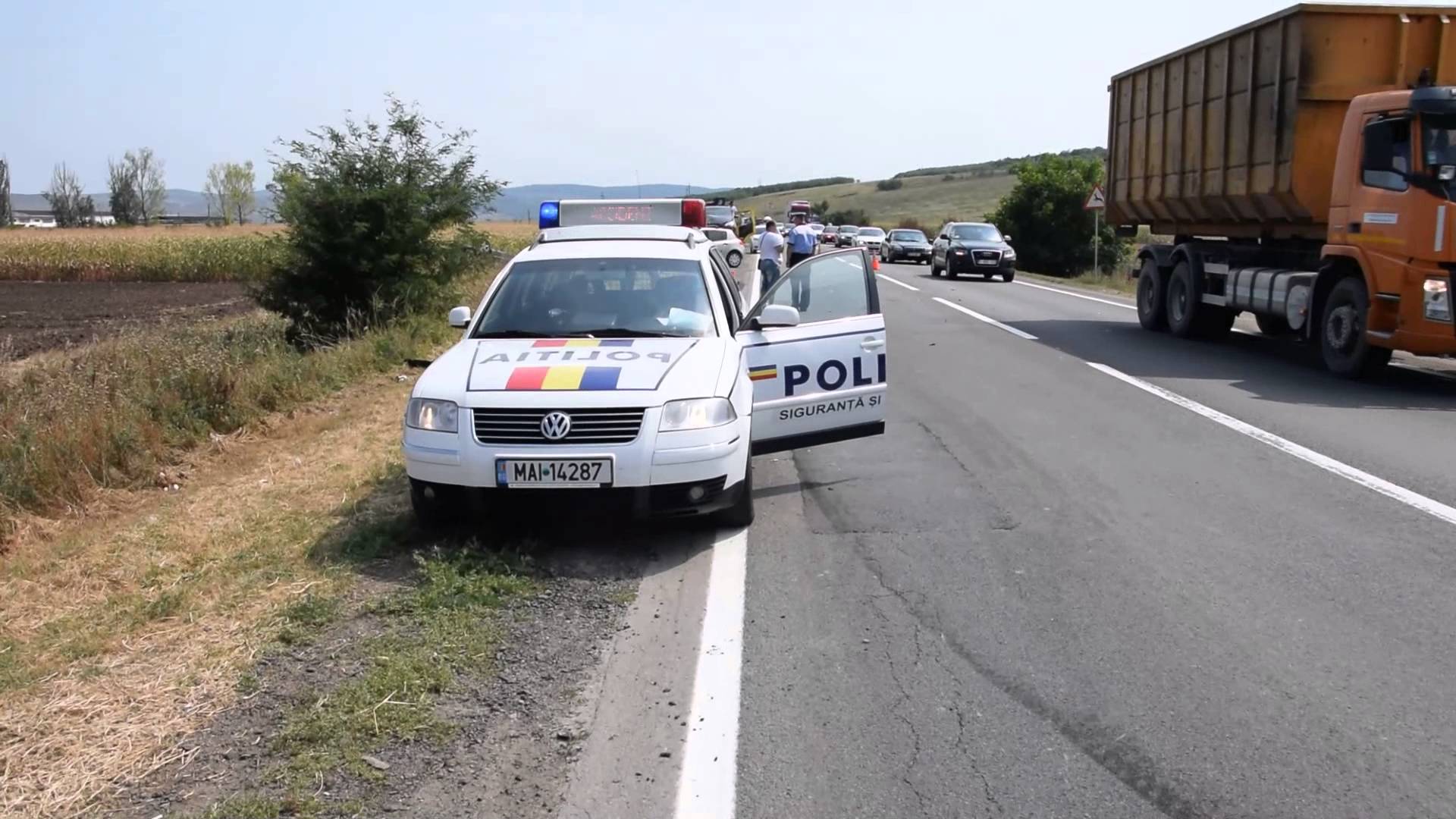 TRAFIC ÎNGREUNAT PE DN1, ÎNTRE PUCHENI ȘI POTIGRAFU