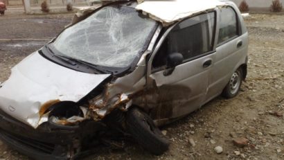 Accident uşor în Murfatlar