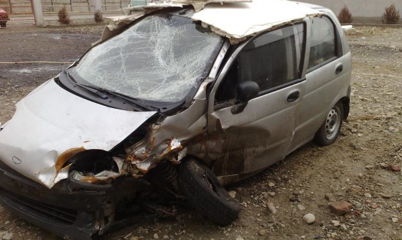 Accident uşor în Murfatlar