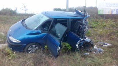 Poliţiştii caută un taximetrist, vinovat de accidentul grav de la ieşirea din Constanţa