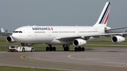 Zbor Air France pentru Bucureşti, deviat la Viena