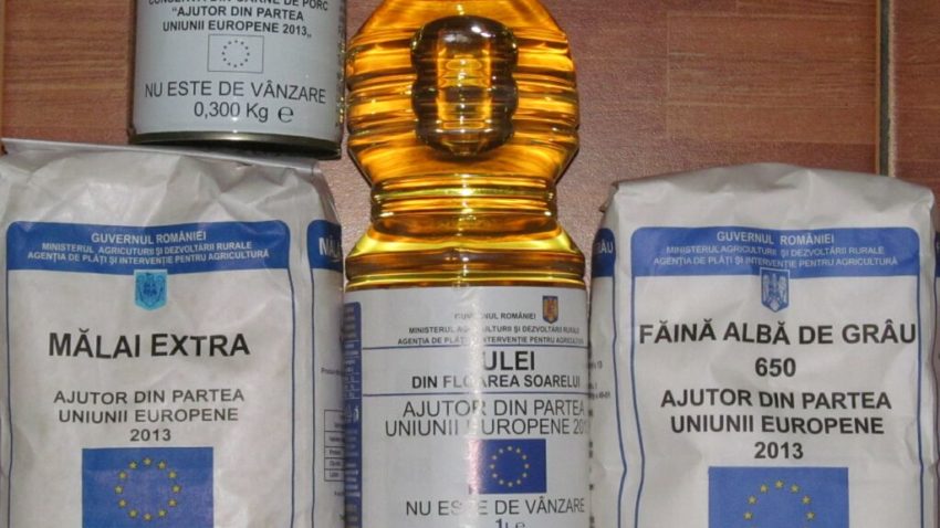 CONSTANȚA: Începe distribuirea ajutoarelor alimentare de la Uniunea Europeană