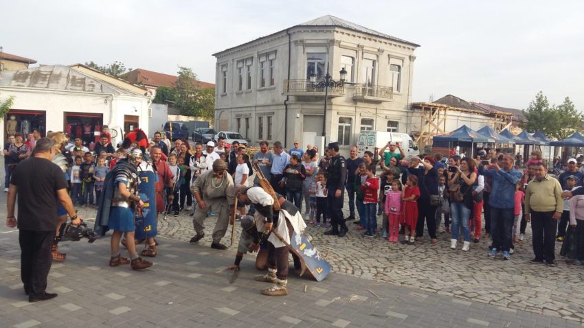 CERNAVODĂ. Spectacol Antic la Zilele Recoltei