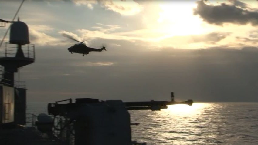 VIDEO+FOTO: Dacă vrei pace, pregăteşte-te de RĂZBOI. NATO şi aliaţii se antrenează în Marea Neagră