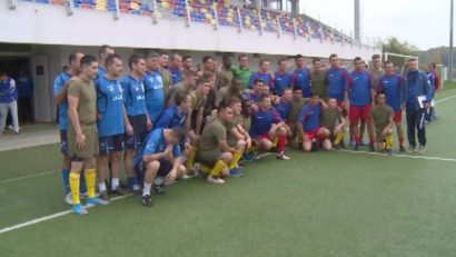VIDEO – Turneu militar de fotbal