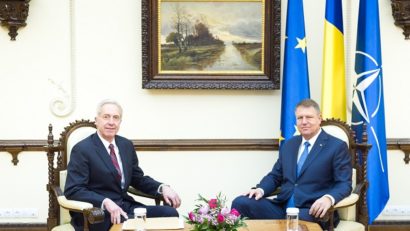 Prima vizită la Cotroceni a ambasadorului SUA la Bucureşti