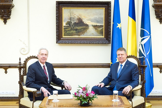 Prima vizită la Cotroceni a ambasadorului SUA la Bucureşti