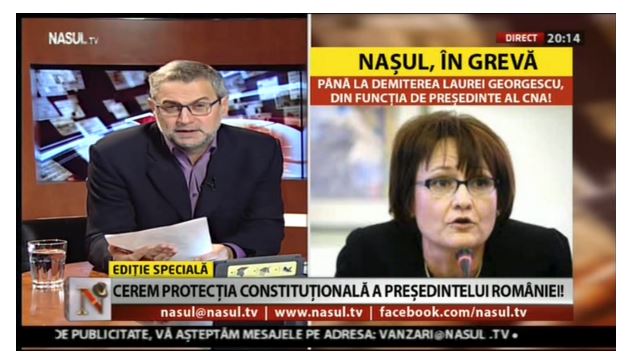 Un cunoscut jurnalist intră în grevă, solicitând demisia şefei CNA