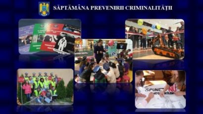 Săptămâna Prevenirii Criminalităţii, la final