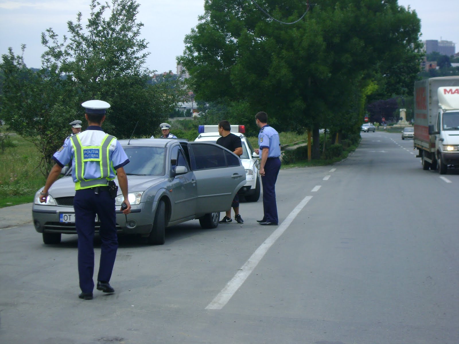 Traficul rutier îngreunat pe DN1A București – Corneşti
