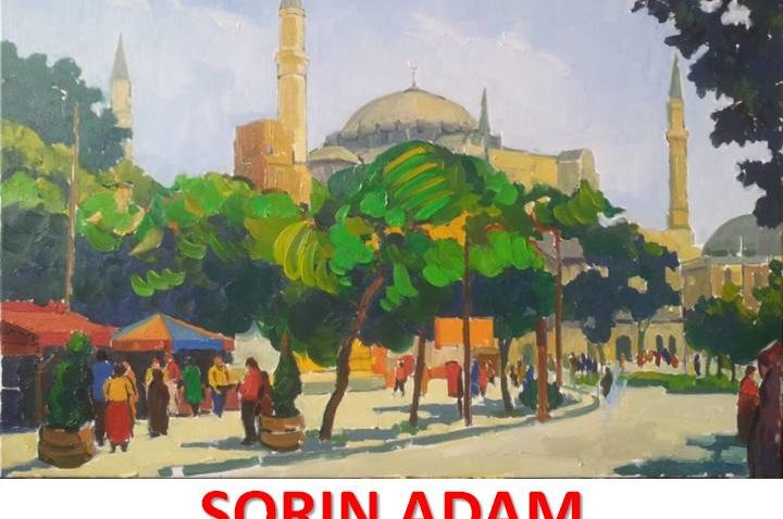 Sorin Adam, pictorul solarității, expune la Constanța