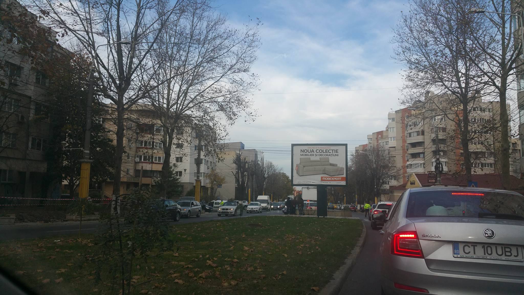 FOTO – Accident rutier pe bulevardul Mamaia