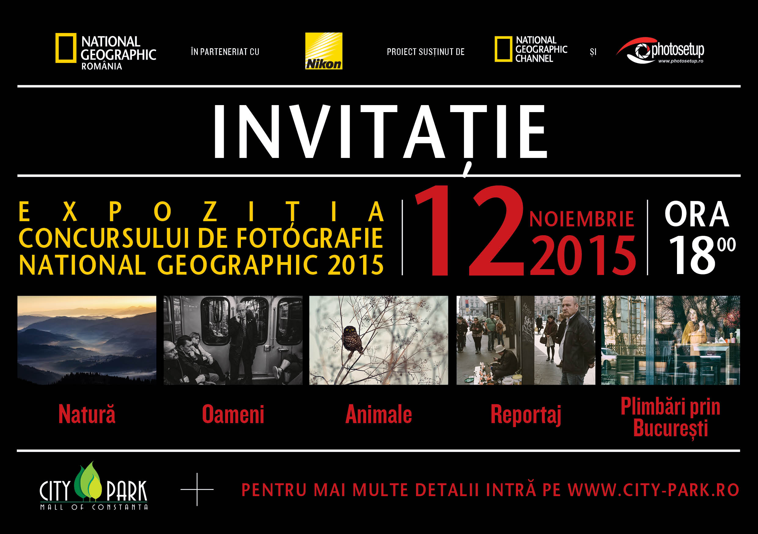 CONSTANȚA: Vernisajul expoziției National Geographic Photo Contest 2015