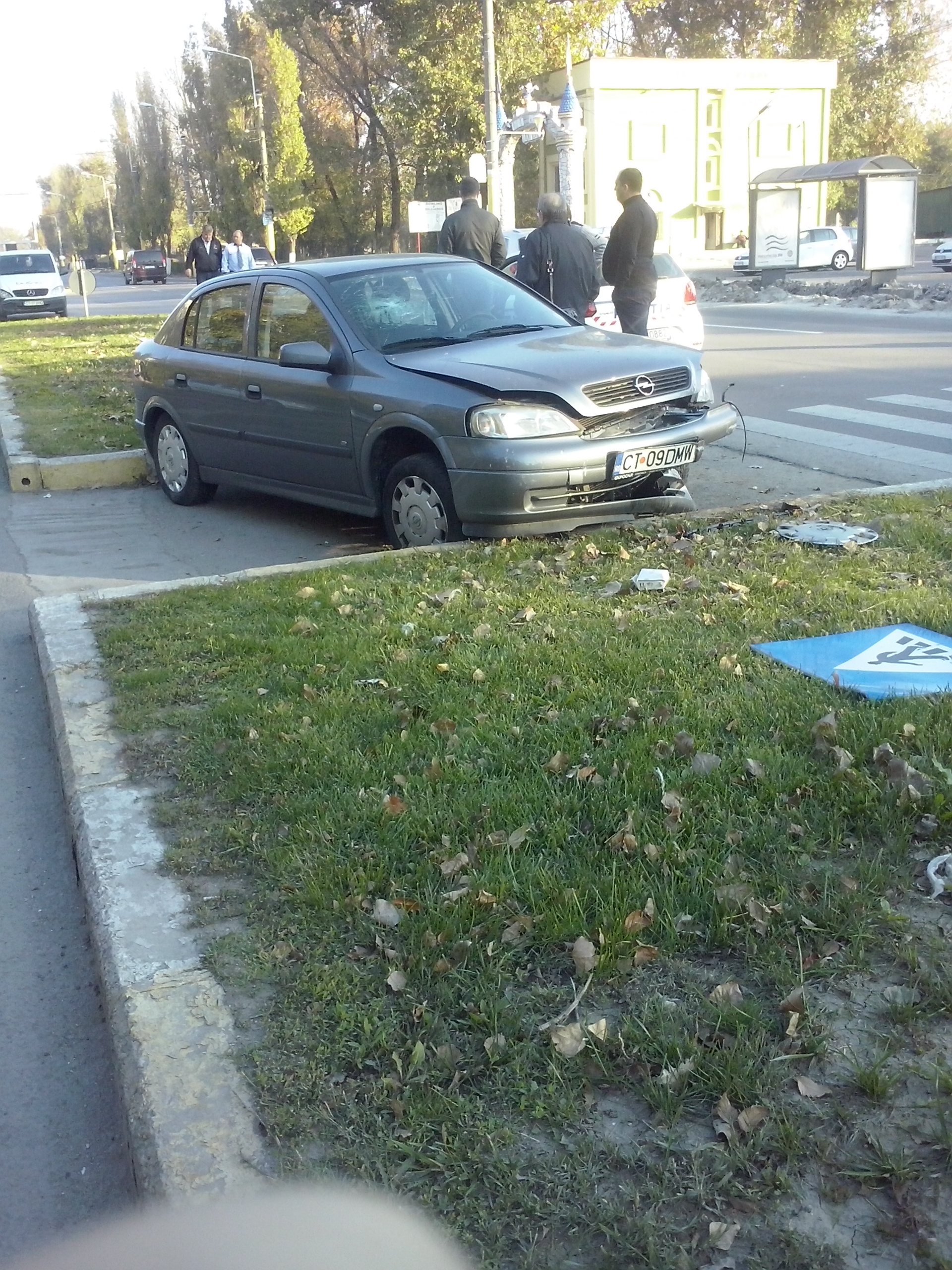 Accident rutier în staţiunea Mamaia