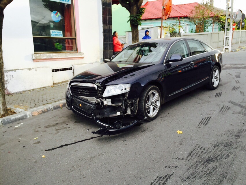 Accident în Medgidia. O femeie a ajuns la spital cu răni la cap