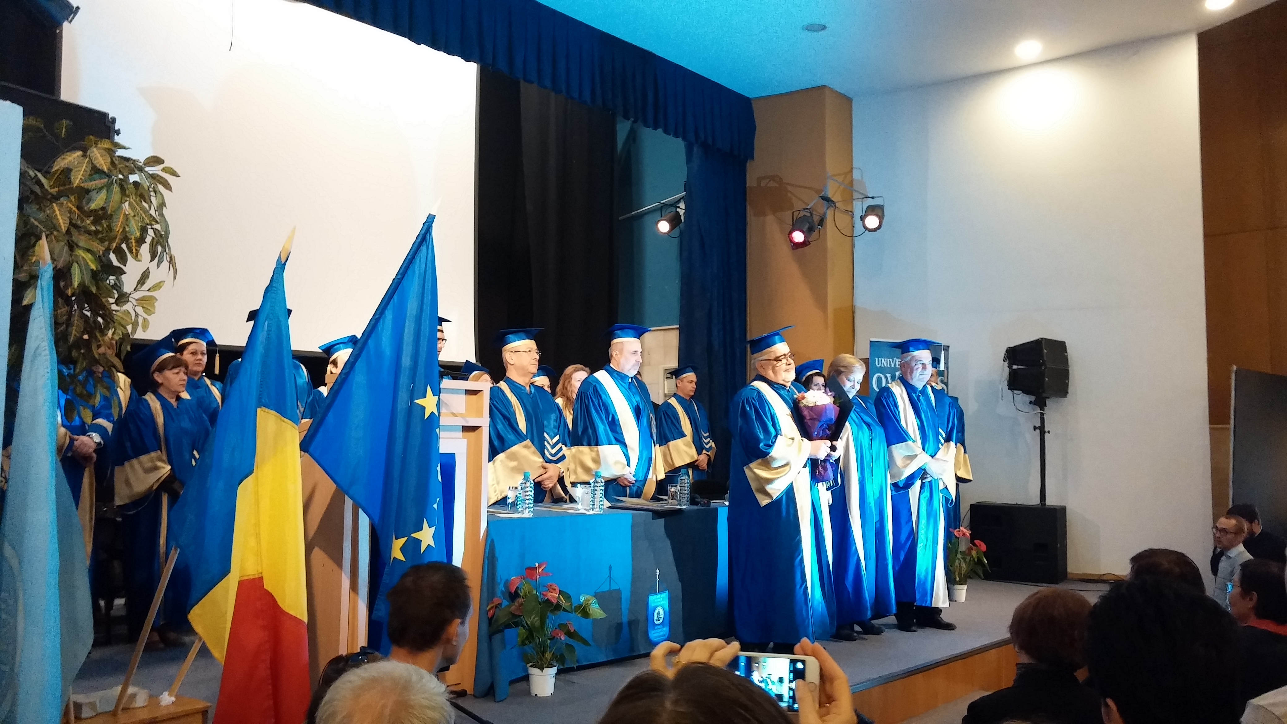 AUDIO – Andrei Pleşu, Doctor Honoris Causa al Universităţii „Ovidius” (UPDATE)