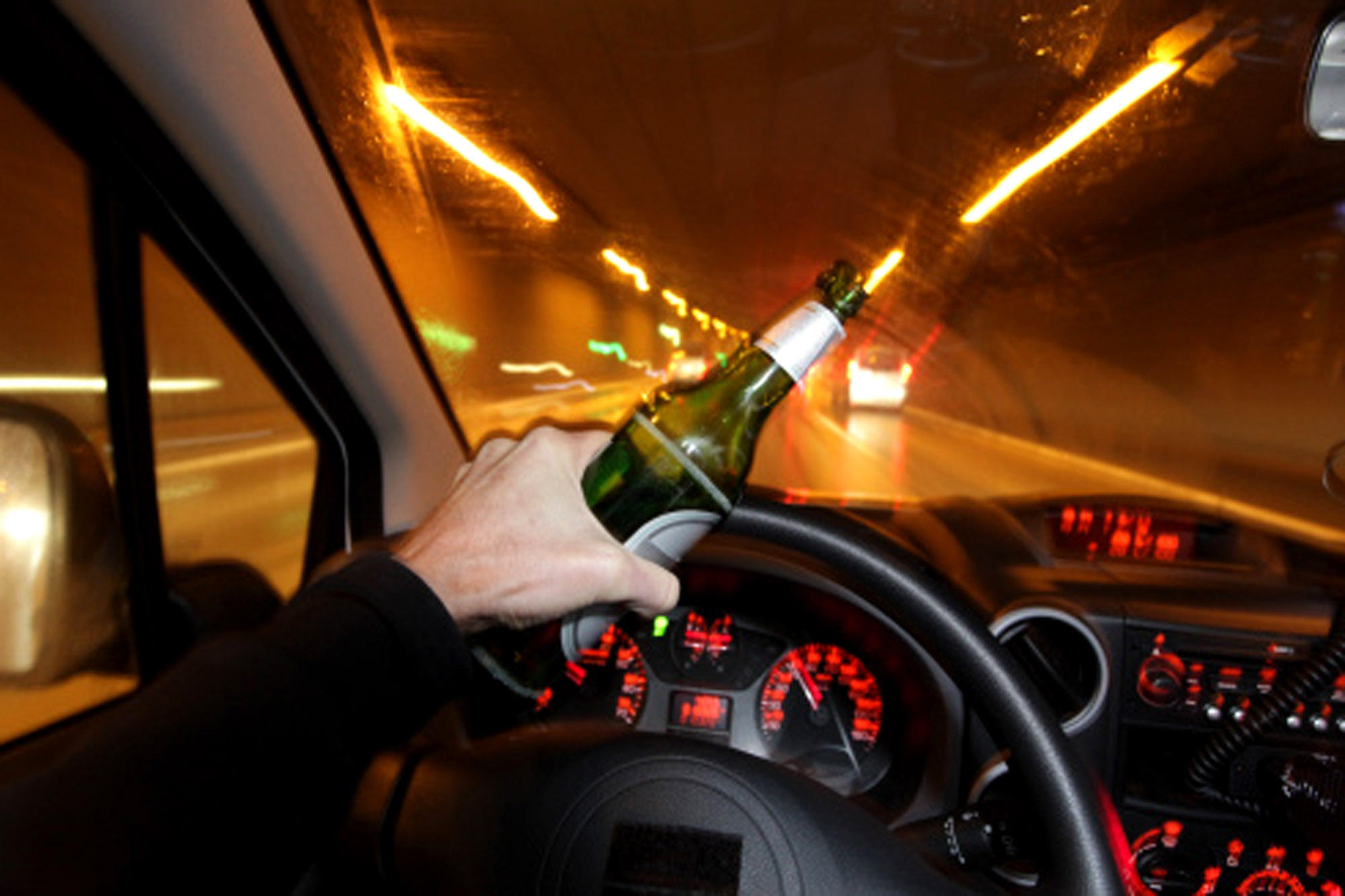 TULCEA: Beat la volan, a produs un accident
