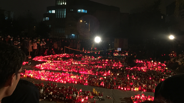 Românii din Olanda – marș de solidaritate cu victimele din „Colectiv”
