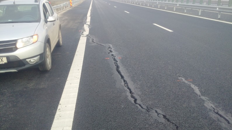 Autostrada Sibiu-Orăștie rămâne închisă pe termen nelimitat