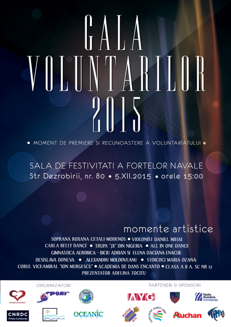 CONSTANŢA. Gala Voluntarilor 2015