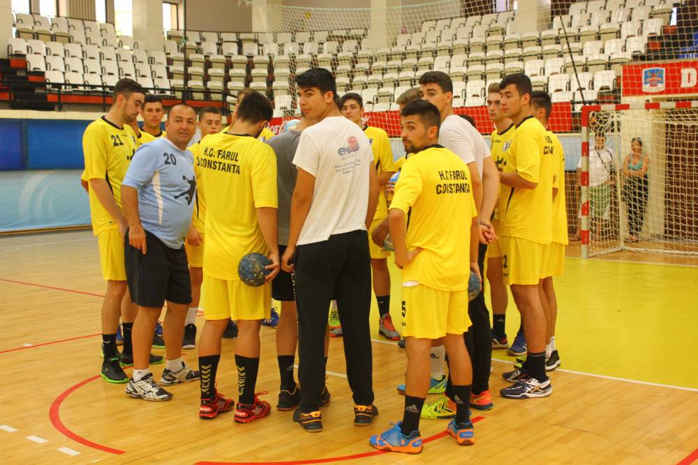 HC Farul a pierdut amicalul cu Dunărea Călăraşi