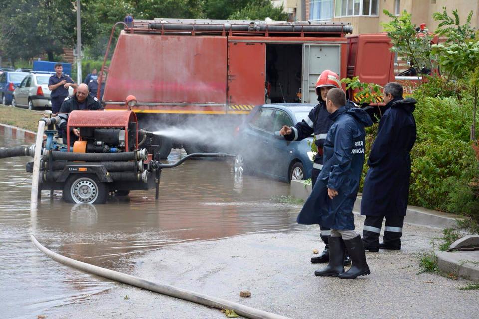 Inundaţii la Mangalia