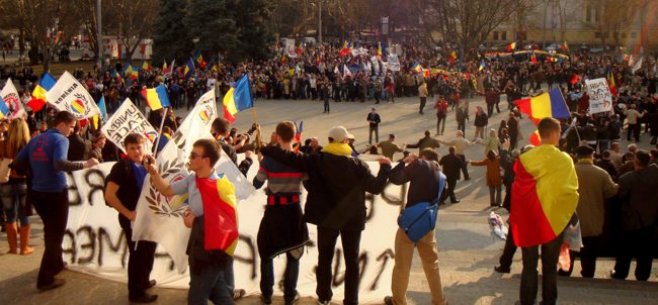 Moldova vrea guvern comun şi unirea cu România