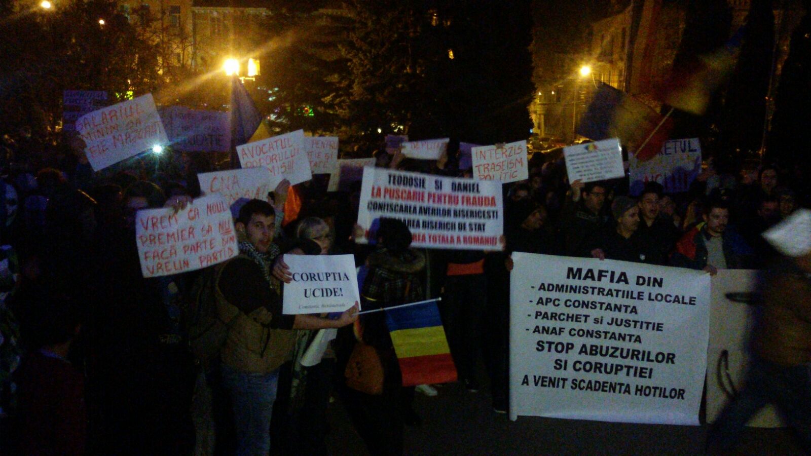 Proteste şi la Medgidia, Năvodari şi Tulcea