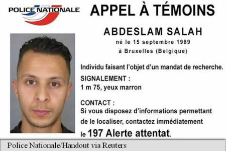 MOST WANTED: Salah Abdeslam, unul dintre teroriștii de la Paris