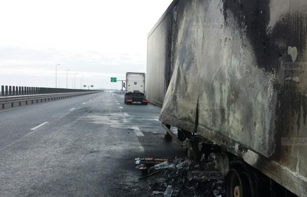 Trafic rutier oprit pe A2, pe sensul de mers spre Bucureşti