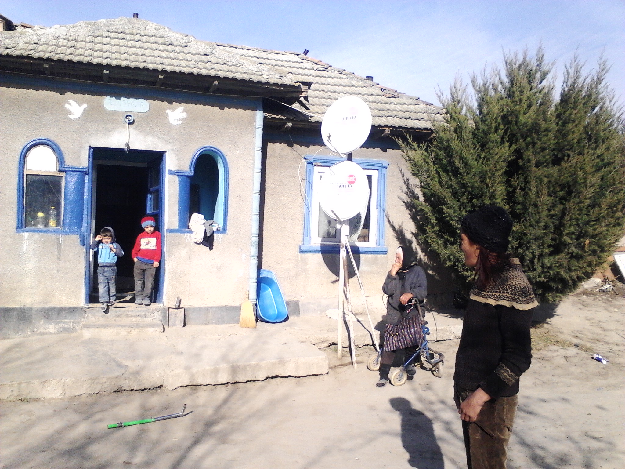 FOTO: Sărăcie lucie în comuna constănțeană Grădina