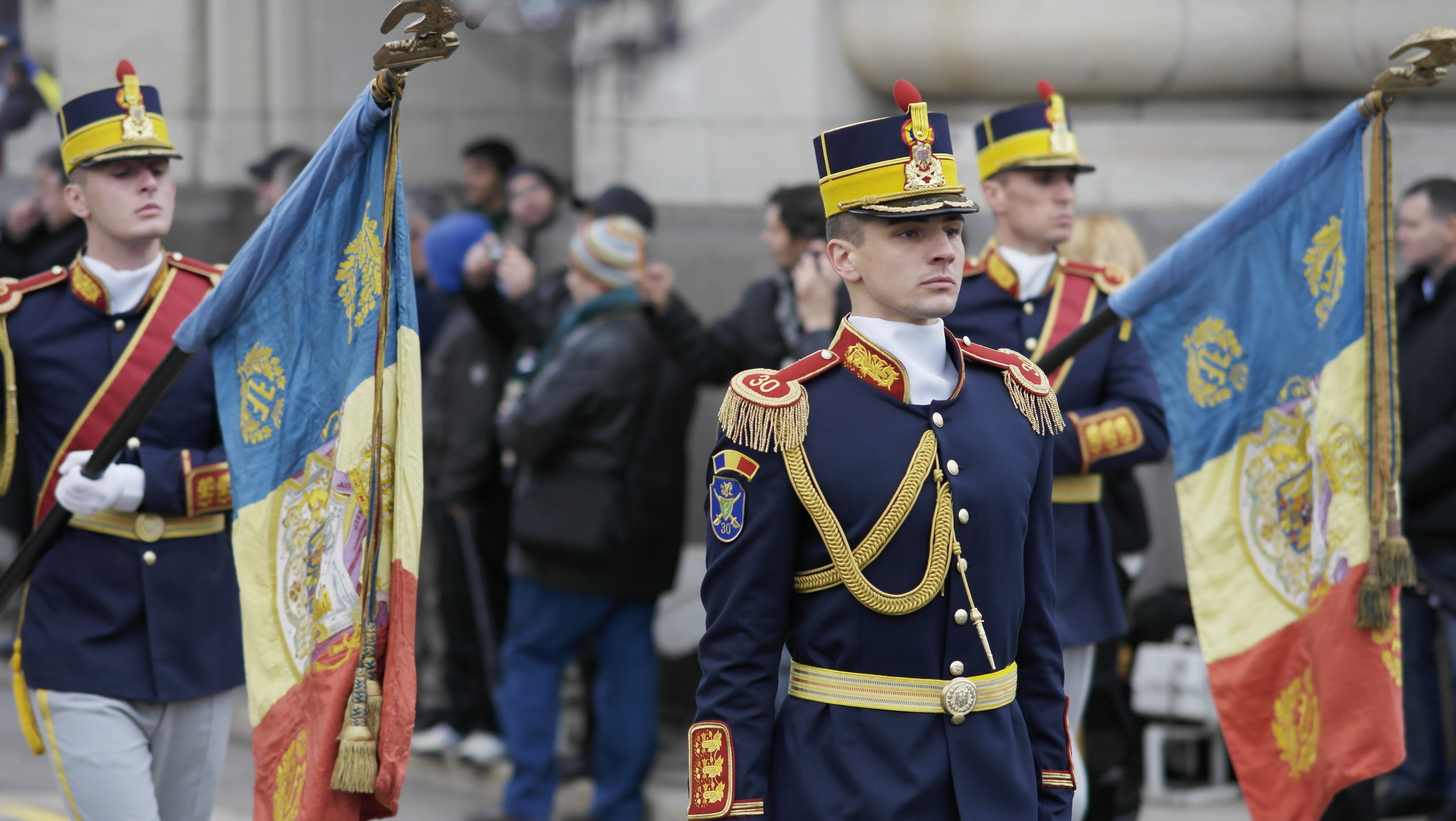Paradă militară de Ziua Naţională, la Bucureşti