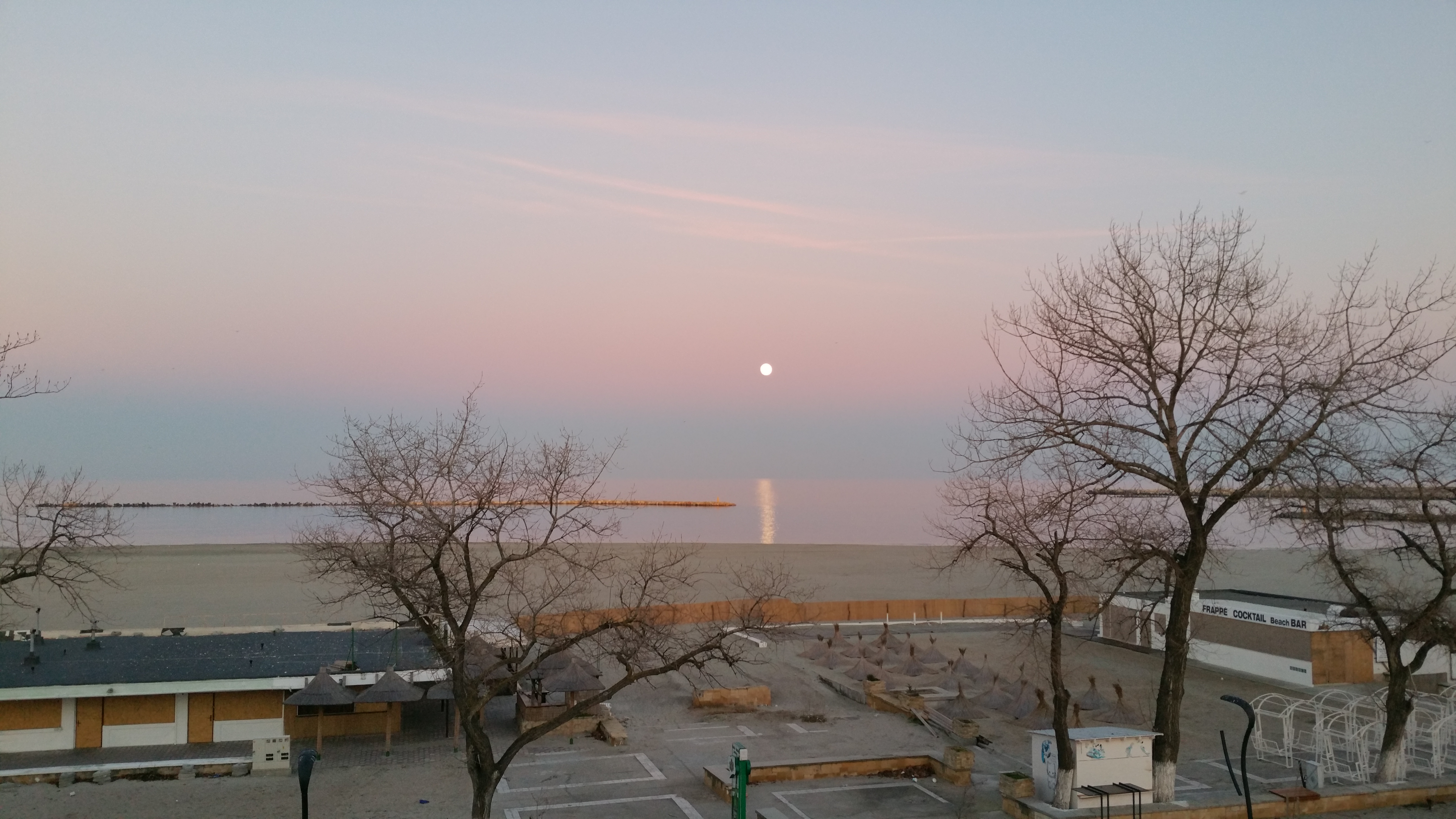 FOTO: Ajunul Crăciunului la malul mării