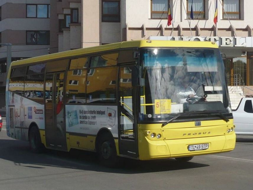 Cum vor circula autobuzele la Tulcea, de Crăciun