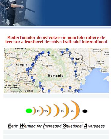Aplicaţie online pentru verificarea timpilor de aşteptare la frontiere
