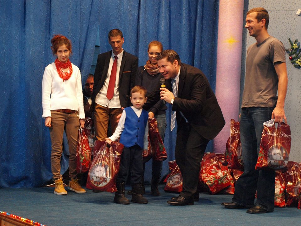 FOTO: Moş Nicolae a venit mai devreme la Medgidia