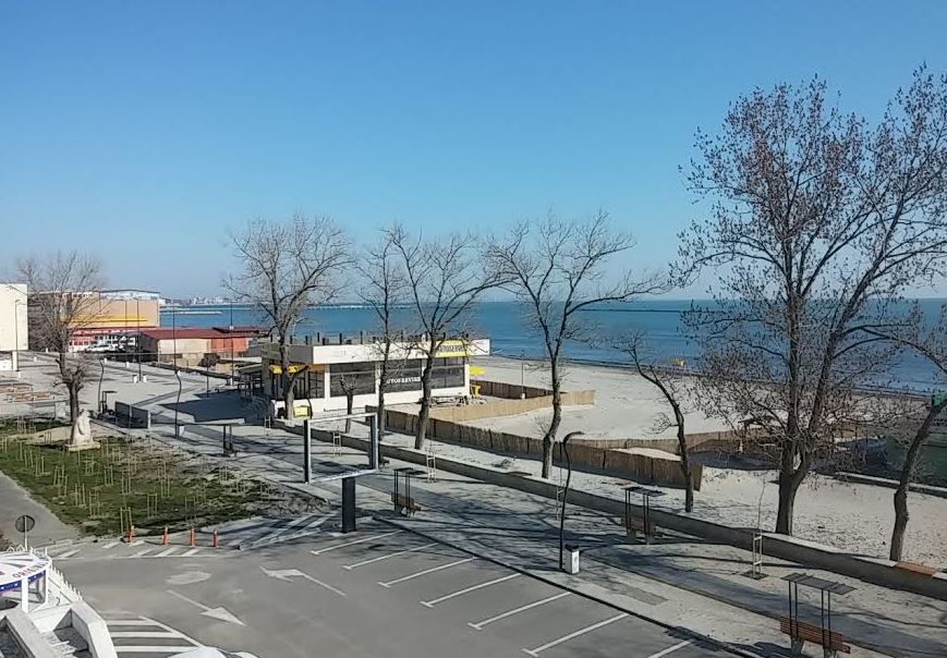 Timp rece, dar frumos, în Dobrogea