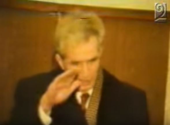 VIDEO – Execuţia soţilor Ceauşescu