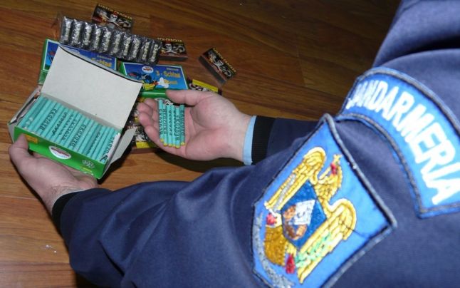 Peste 11.000 de articole pirotehnice, confiscate de polițiștii bucureșteni