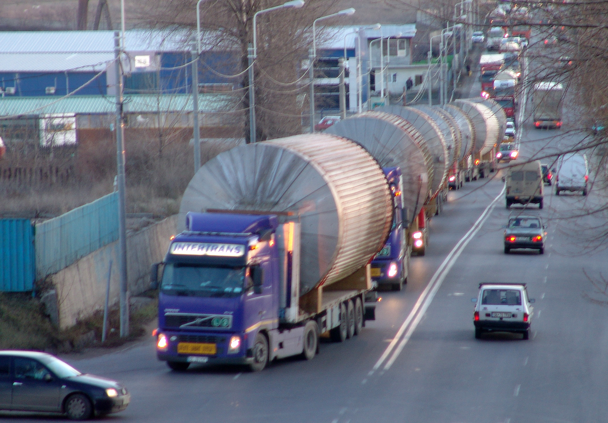 Atenție șoferi! Transport agabaritic pe ruta Buzău – Constanţa Poarta 7
